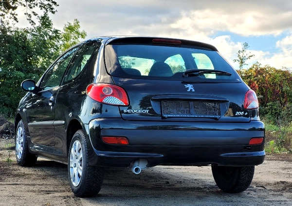 Peugeot 206 plus cena 9900 przebieg: 111200, rok produkcji 2010 z Żary małe 92